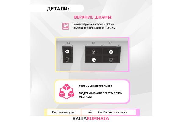 Кухонный гарнитур "Ника-1" 2,0 м SL